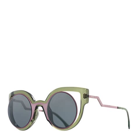 FENDI Paradeyes Sunglasses FF 0137/S Green Pink